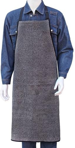 BALAMLB Tablier De Protection Au Travail Tablier D'assurance-Travail L'épreuve des Coupures À Quatre Niveaux Tablier De Sécurité Résistant À l'usure Et Aux Coups De Couteau, Vêtements De Boucher A5