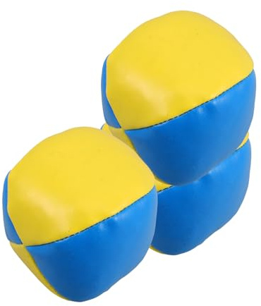 WHAMVOX 3 Stück Teiliges Jonglierball Bunt Handlich Sicher Kindgerecht für Wurfspiele Hand Auge koordination Anfänger Bühnenperformance