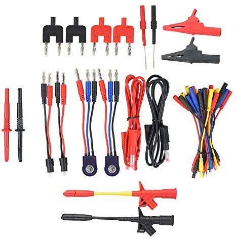 ZDETGU Kit de Test Multimètre, Outil de Test Automobile Essentiel avec Fonction Stroboscope LED, Matériel et Plusieurs Accessoires pour une Utilisation Facile