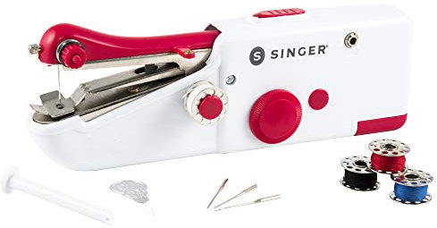 Singer Stitch Sew Quick - Macchina da Cucire Portatile, Compatta e Senza Fili - Perfetta per Riparazioni Veloci e Viaggi