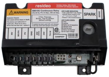 Replacement for Honeywell Furnace Integrated Pilot Module Ignition Control Circuit Board S8610U