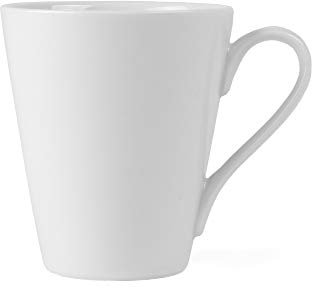 Holst Porzellan BV 030 Heike Lot de 6 gobelets Blanc 0,30 l 8,7 x 8,7 x 10 cm