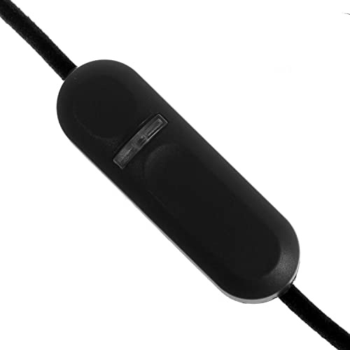 Dimmer pour LED et ampoules traditionnelles bouton - Noir