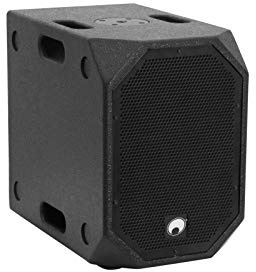 Omnitronic BOB-10A Subwoofer aktiv schwarz | 10-Bassreflex-Subwoofer mit DSP und 600 W RMS-Leistung | Flexibel erweiterbar mit den BOB-4-Satelliten für 2.1-, 4.1- und 8.1-Betrieb