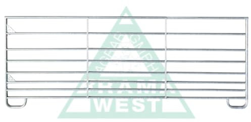 Brama-West Weidepanels MINI 4-er SET für Schafe, Ziegen, Alpakas und Shettys - Weidezaun Zaunelement - Höhe 1,10m - 3m Länge