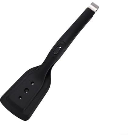 zeroupshop Silikon-Küchen-Kochzange, 29,8 x 7 x 4,6 cm, rutschfester Edelstahlgriff für Luftfritteuse, Kochen, Buffet, Salat, für Kochbegeisterte (B)
