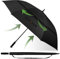 TECKNET Golf Umbrella Large 62 Inch, Windproof Strong Double Canopy Vented, Automatic Open with EVA Grip, Outdoor Sun, Rain, Wind Protection Stick Umbrellas, Black
