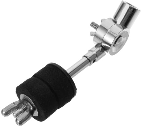 Zinklegierung Beckenbefestigung Silber, für Schlagzeug und Trommel | Stabilisierung für Beckenarm, Leichter Transport, Langlebige Ausführung, für Musiker und Drummer