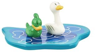 Alessi Lago dei Desideri AGJ01 16 – Krippendekoration aus Porzellan, Handdekoriert, Mehrfarbig