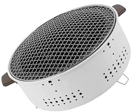 BESPORTBLE Tragbarer Holzkohlegrill Für Camping Und Picknick Faltbarer Bbq Grill Mit Abnehmbaren Grillrosten Für Outdoor-aktivitäten Platzsparendes Design Einfach Zu Transportieren