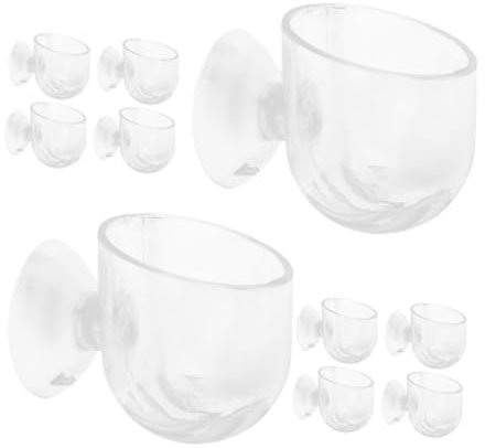 TOBBOMEY 10stücke Teiliges Hydroponischer Blumenhalter Für Aquarium Einstellbare Saugnapf-töpfe Zur Dekorativen Pflanzenzucht Im Fischbecken Für Anfänger Und Aquarienliebhaber