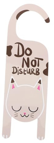 SHINEOFI do Not Disturb Door Sign Double Sided Door Hanger Privacy Sign for Hotel Office Bedroom Restroom Door Knob Tag Message for Guests and Staff