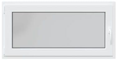 vidaXL Finestra Seminterrato RISOR 120x60 cm Anta Ribalta DIN Sinistra, Finestra di Uscita, Finestra della tramoggia, Finestra nel seminterrato