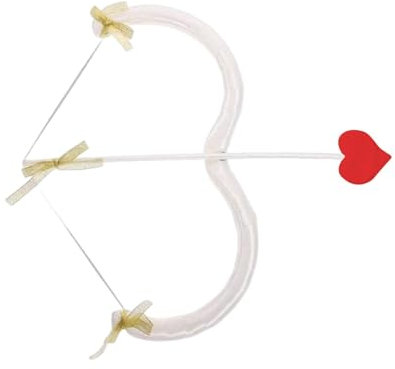 Amor Pfeil- und Bogen-Set, Schaumstoff-Pfeil-Zubehör für Geburtstag, Ostern, Party, Valentinstag, Kostüm, mehrfarbig, Einheitsgröße, Mehrfarbig, one-size