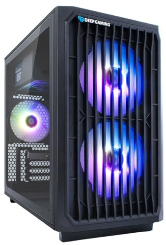 DeepGaming PC Gaming AMD Ryzen 7 8700G 8 x 5,1ghz • Gráfica AMD Radeon™ 780M • 16GB RAM DDR5 4800mhz • 1TB SSD M.2 • Windows 11 Pro • WiFi 6 & Bluetooth • pc Gamer