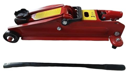 Huayeex Gato Hidráulico para Coche | Soportes Robustos para Gato 3 Toneladas | Mantenimiento Automotriz Y Herramientas para Carretera Taller Transmisión Construcción Granja