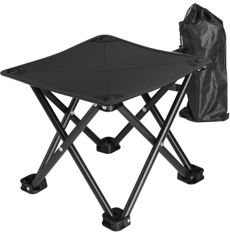 1 PcsFolding Camping Stools Folding Lightweight,Portable Small Folding Stool,Portable Foldable Chairs Outdoor Backpack Garden Stools for Camping Chair Travel Picnic Hiking Fishing Seats(stool style)