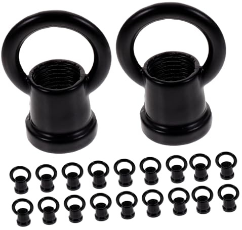 LIFKOME 20piezas Ganchos Para Colgar Lámparas De Techo Ganchitos Fuertes Para Candelabros y Luces Colgantes Anillas Resistentes Para Lámparas Decorativas Salón