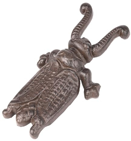 Sungmor Cast Iron Rhinoceros Beetle Boot Jack,Heavy Duty Boot Puller,Vintage Shoe Remover for Garden Boots,Home & Garden Decor Statue