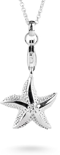 Heartbreaker Sealife Seestern-Charm I Edler Anhänger aus 925 Sterling Silber I Nickelfreier Silber-Anhänger in Goldschmiedequalität I Hochwertiger Charm für Kette & Armband I HB MX 007
