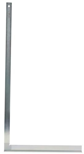 Dönges Schlosserwinkel mit Anschlag, 800 x 430 mm (klein groß rechter schreinerwinkel set winkelmesser haarwinkel maurerwinkel stahlwinkel aluminium messwinkel anschlaglineal bauwinkel)