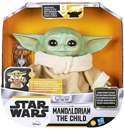 Star Wars Yoda Grogu Mandalorian The Child Animatronic Edition mit über 25+ Sound & Motion Kombinationen