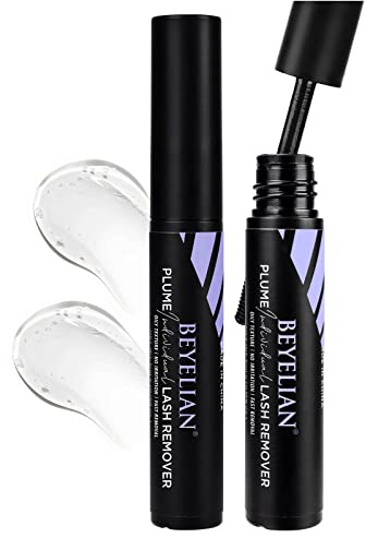BEYELIAN Einzelne Wimpern Remover, Cluster Lash Remover, Sanftes Entfernen von Wimpernkleber, Remover für Individuelle Cluster Wimpern, Lashes Extensions Remover 5g zu Hause