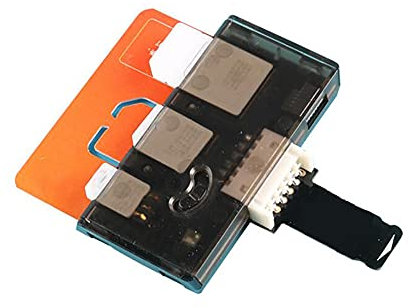 Adattatore per schede SIM a 4 slot Lettore di schede Multi-SIM Mini SIM Nano con interruttore di controllo indipendente per/Android