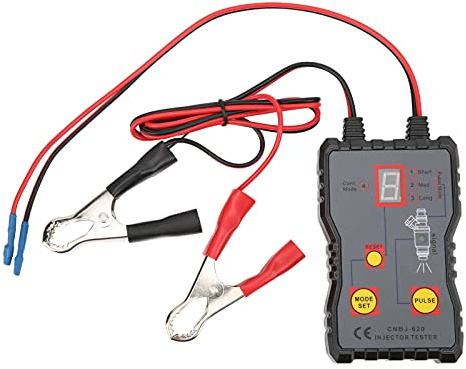 CNBJ-620 Automotive Fuel Injector Tester Professional 4 Pulse Modes Portable Fuel Injector Testing Tool Automotive Injector Tester Praktisches Auto-Testgerät