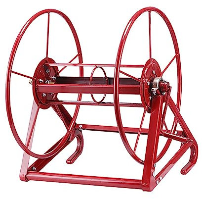MegLob Heavy Duty Metal -Schlauchrolle, Schlauchrollenwagen, Wetterfeindliche Gartenschlauchbehälter Im Freien, Home Yard Backyard Schlauchspeicherlösung, Hält 200 Meter Schlauch Ab.