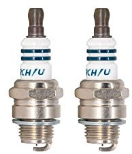 Candle BMR7A/BM7A Zündkerze Ersatz Iridium U-Nut L7RIU Kleiner Motor 2-8ST Motor-Zündkerze (Color : 2 pieces with box)