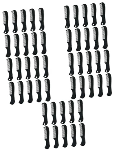 WOONEKY 50stücke Teiliges Bartkamm Pocket Comb Für Für Und Haargestaltung Ergonomisches Design Tragbar Für Pflege Unterwegs Antistatisch Und Rutschfest