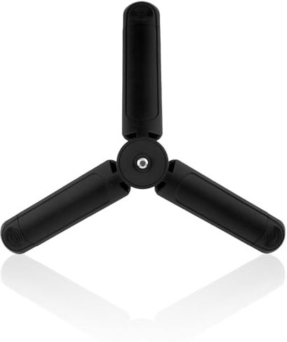 Gosknor Trépied Voyage pour DJI Osmo Pocket 3 et 2, Filetage 1/4 Support Table Portable Support Noir Compatible avec Osmo Pocket 3 et 2 Appareils Photo Smartphones Accessoires Perches à Selfie