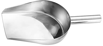 Cabilock Pelle à Glace Inoxydable Polyvalente Cuillère à Céréales Pratique Poignée Ergonomique Pour Cuisine Supermarché Et Bar