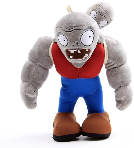 Lempefe Zombies Gargantuar Zombies - Juguete de peluche gigante (33 cm, muñecas, de peluche suave, regalo para niños