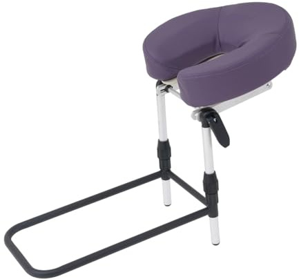 JAYIOLA Reposacabezas para cama, soporte facial, kit de masaje doméstico reutilizable, multifuncional, profesional, para recuperación tras cirugía ocular, PÚrpura