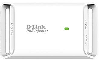 D-Link DPE-101GI Injecteur 1 Port Gigabit PoE 802.3/3u/3ab- 10/100/1000BASE-T - jusqu'à 19,22 watts - Idéal pour Alimenter vos Équipements POE
