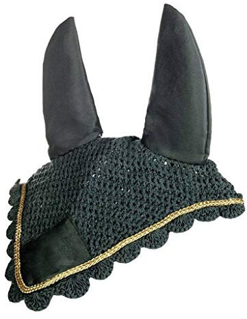 HKM 33875872 Fliegenhaube, M, grün/gold