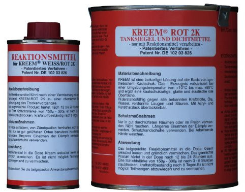 Kreem ROT 2K Tanksiegel 2-teilig 1,3kg