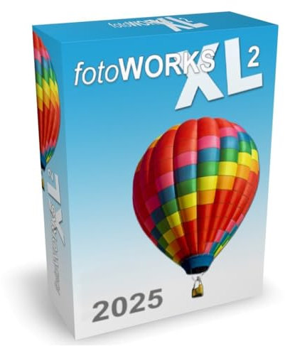 Fotoworks XL 2 (2026er Version) Bildbearbeitungsprogramm zur Bildbearbeitung in Deutsch - umfangreiche Funktionen, sehr einfach zu bedienen, kinderleicht Fotos bearbeiten im Fotobearbeitungsprogramm
