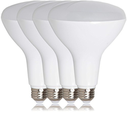 Maxxima BR40 LED Light Bulbs - 2700K Soft White Flood Light, 1075 Lumens, 13 Watt or 75 Watt Equivalent Dimmable Bulbs, Energy Star Rated, Perfect for Kitchen, Bedroom, and Living Room Use - 4 Pack