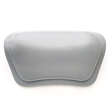 XMCF Badewannenkissen Badewanne Kopfstütze, rutschfeste ergonomische Kopfstütze & Rückenlehne Badewannenkissen, mit Saugnapf, komfortabler wasserdichter Stoff 31 * 18 cm Komfortables Nackenkissen
