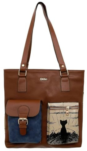 DOGO Damen Wb Tallbag Shoulder Bag, Never Miss a Sunset