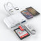 SD Card Reader for iPhone iPad, Trail Camera SD TF Micro SD Card Reader Adapter Memory Card Reader for Micro SDXC,Micro SDHC,SDXC,SDHC,SD Cards,USB Disk, for iPhone 16/iPhone 15/iPad/MacBook/Samsung