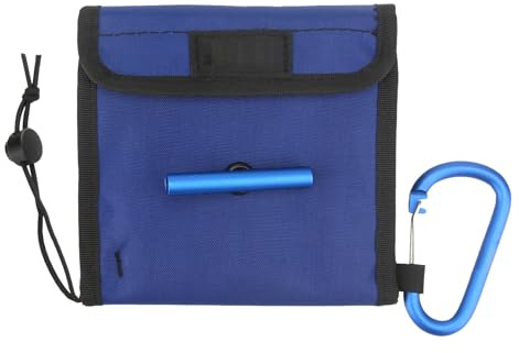 Sghtil Tasche für Fliegenrute und Ausrüstungstasche, Salzwasser Angelgeräte-Taschen | Angelrollentasche | wasserdichte und strapazierfähige Aufbewahrungstasche für Angelrolle, blau, Se référer au