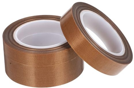 SOESFOUFU 3rollen Hochtemperatur Klebeband Für Vakuumierer Hitzebeständig Für Handversiegelung Und Lebensmittelverpackung