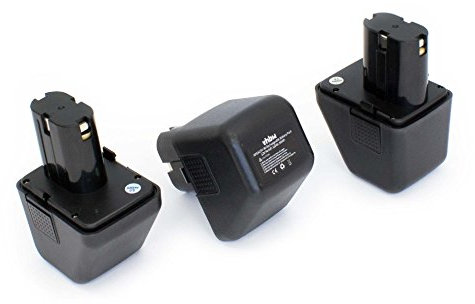 vhbw 3X Akku Ersatz für 70291510061 für Werkzeug, Blindniet-Setzgerät (3000 mAh, NiMH, 12 V)