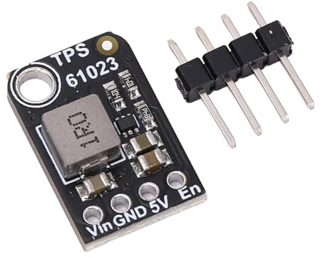 DC Boost Module Voltage Regulator, 5.2V Step Up Power Supply Converter with TPS61023 Chip for Battery Projects and DIY Electronics