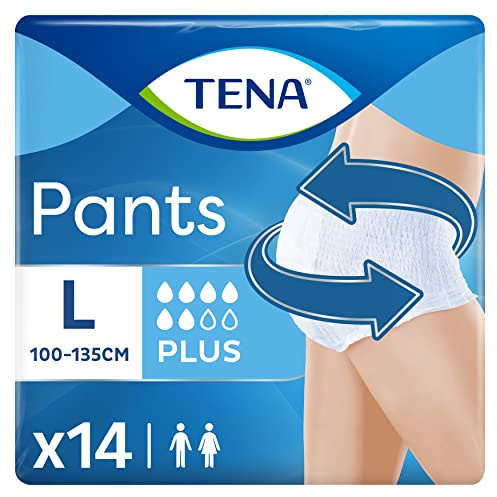 Tena Pants, Pañales, Talla L , Blanco, Fresh, 14 Unidades