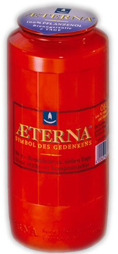 20er Pack Aeterna Grablichter Nr.7, rot